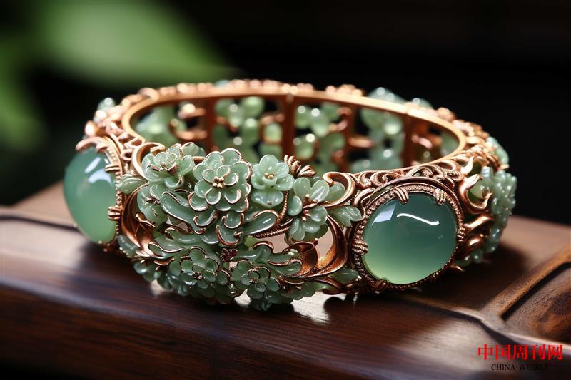 攝圖網_600805973_翠綠寶石手鐲(企業商用).jpg 攝圖網_600805973_翠綠寶石手鐲(企業商用).jpg